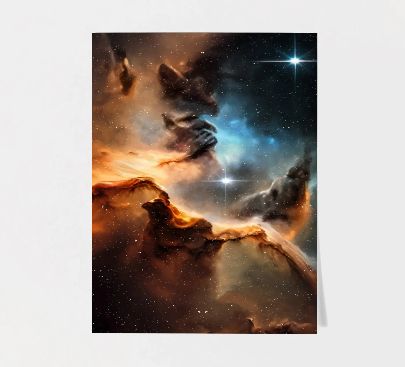 QuantumGlow sticker sheet by Stellar Dream Art