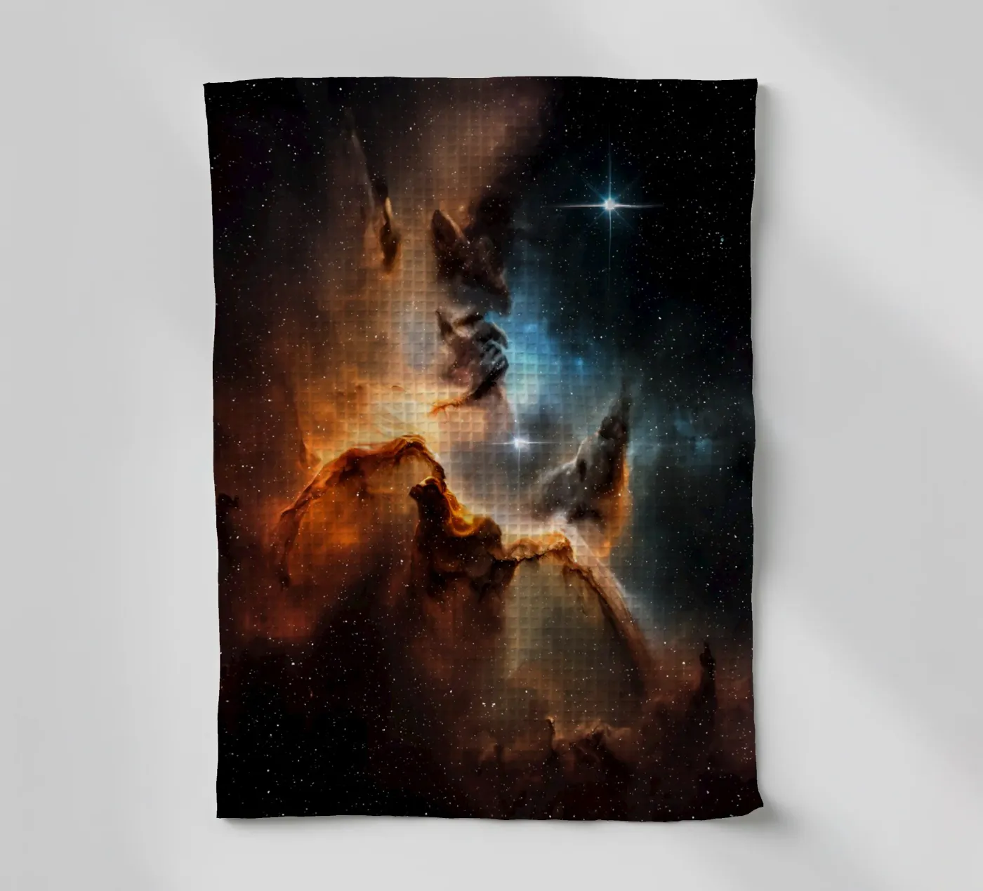 QuantumGlow torchon de Stellar Dream Art