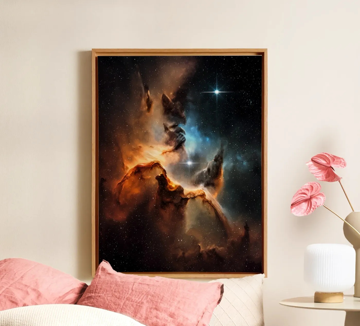 QuantumGlow tela da Stellar Dream Art