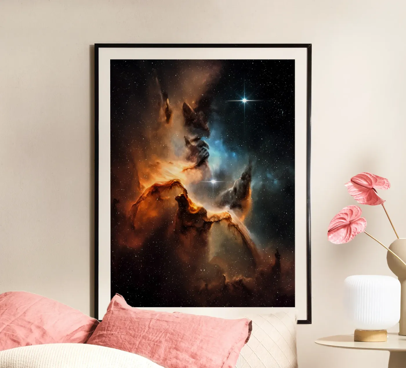 QuantumGlow Poster von Stellar Dream Art