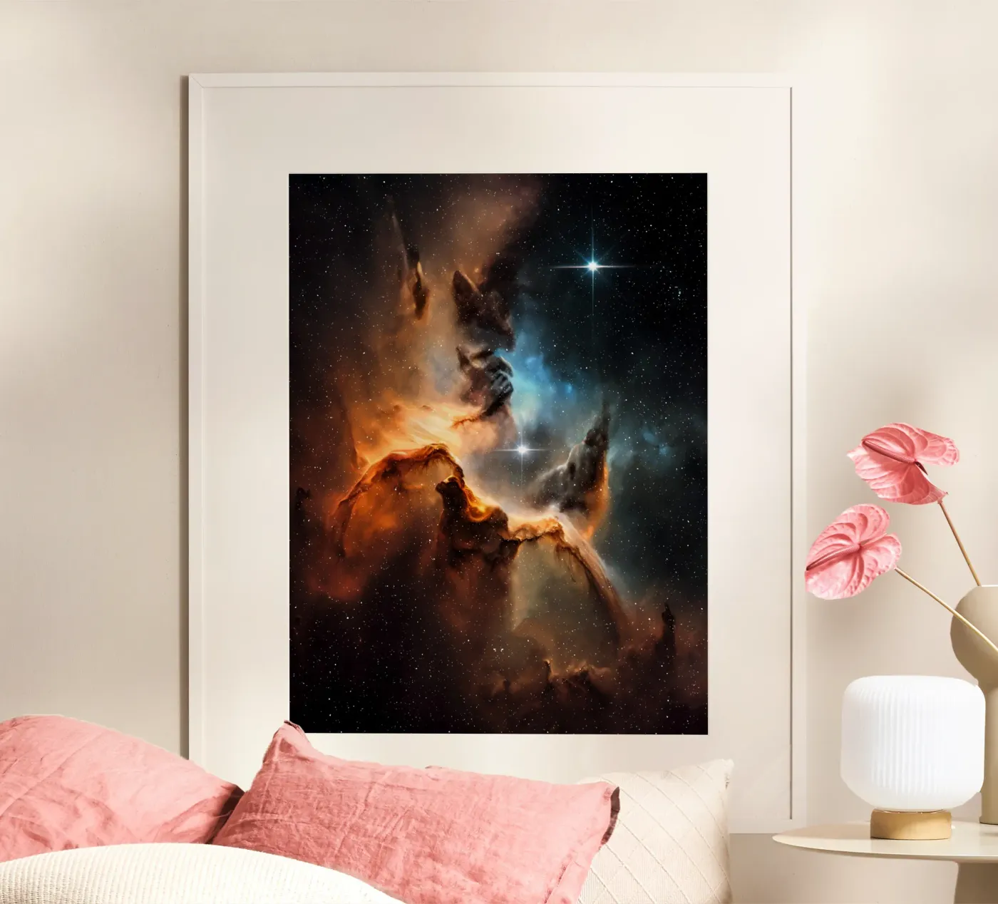 QuantumGlow Poster von Stellar Dream Art