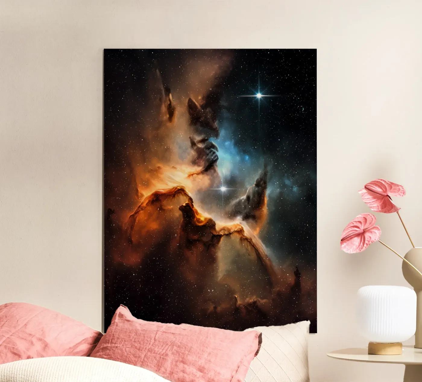 QuantumGlow Poster von Stellar Dream Art