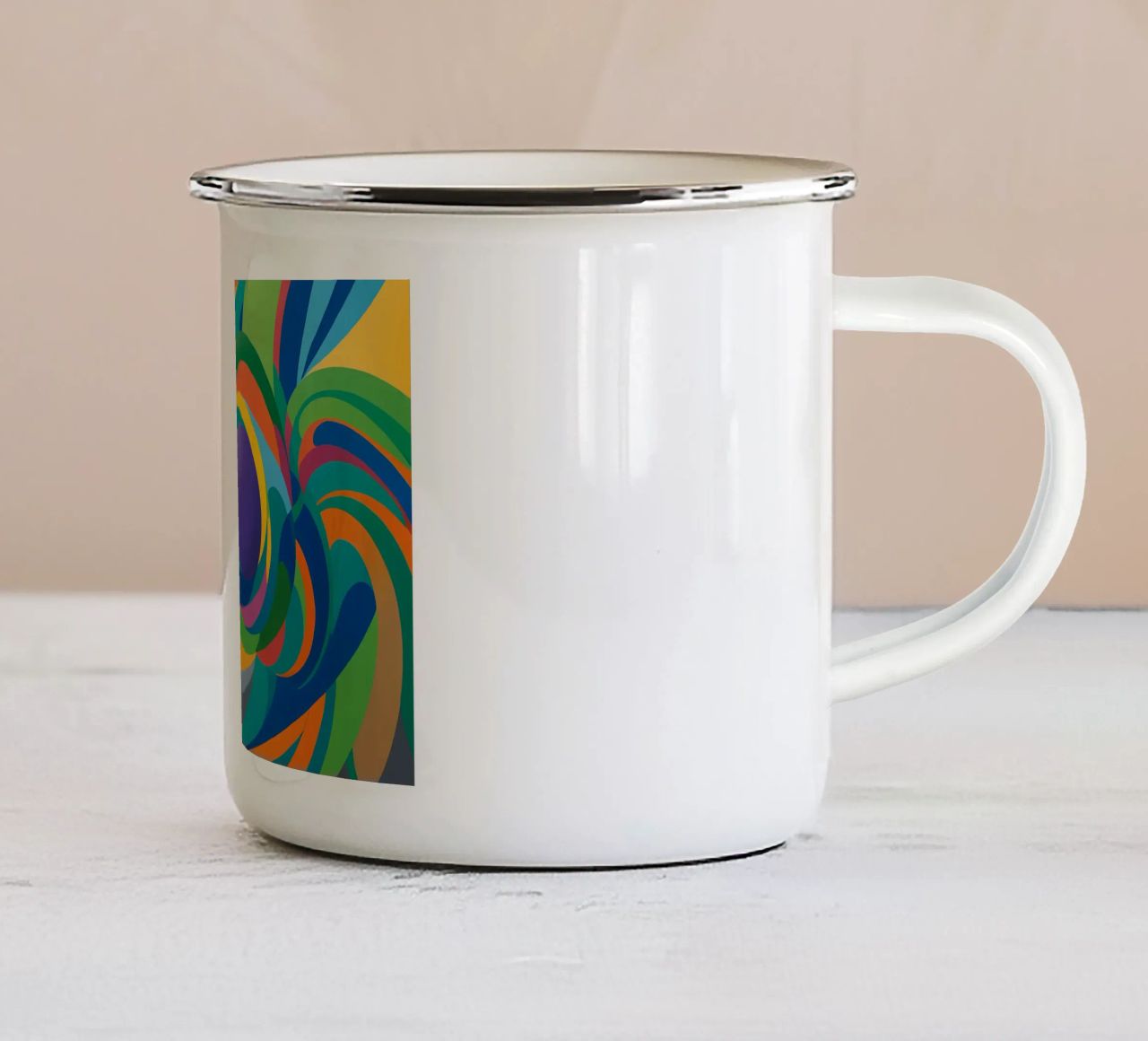 Flessibile - Serie 38 tazza in smalto da Atelier-88