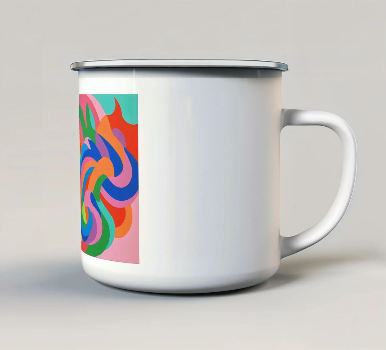Flessibile - Seriale 39 tazza in smalto da Atelier-88