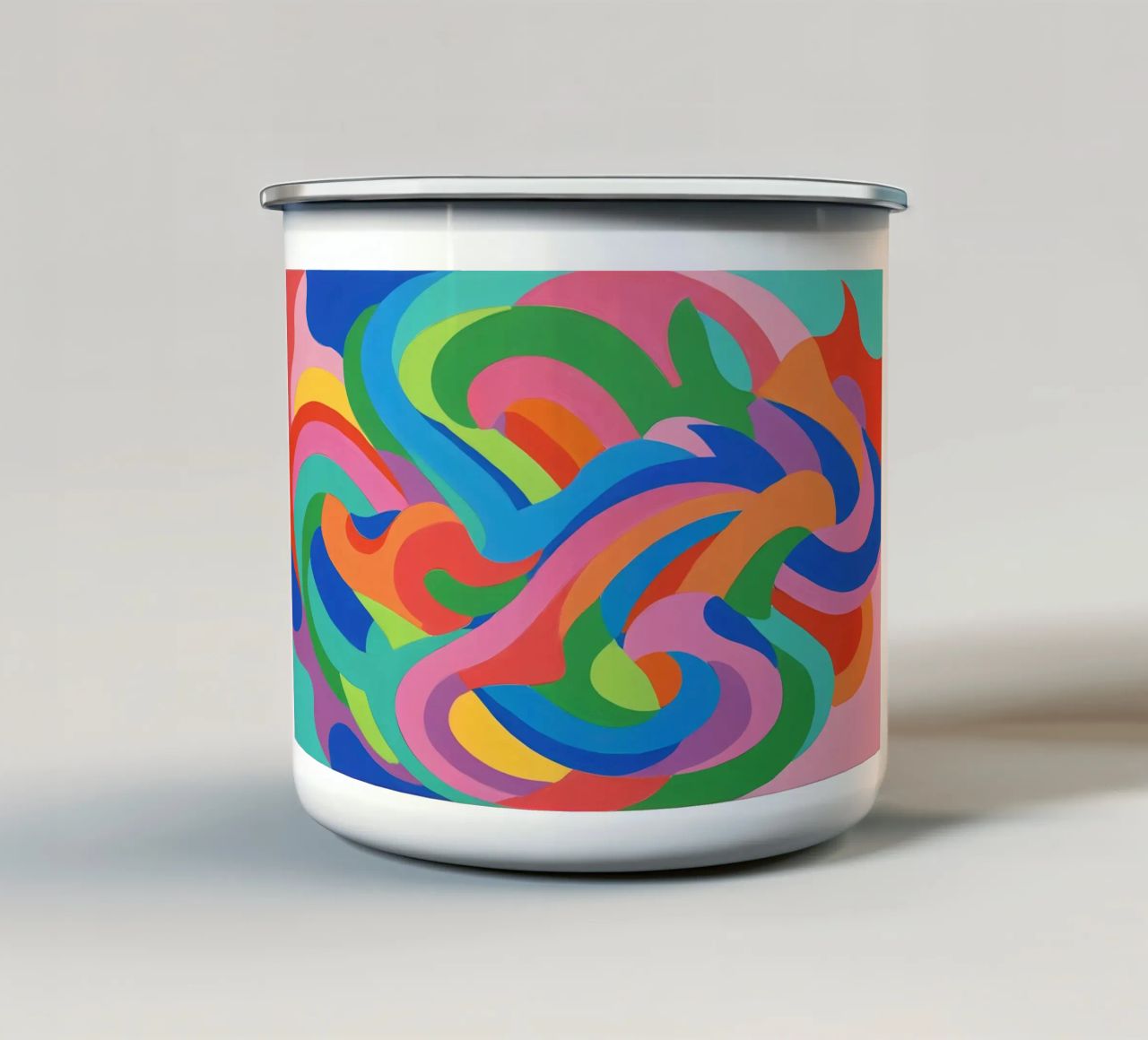Flessibile - Seriale 39 tazza in smalto da Atelier-88