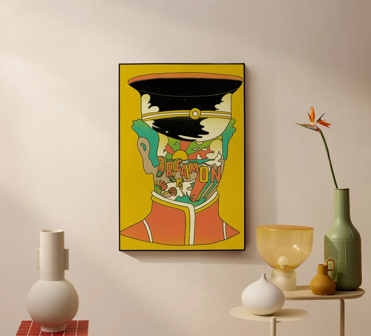 Dream On acryl van Matheus Lopes Castro