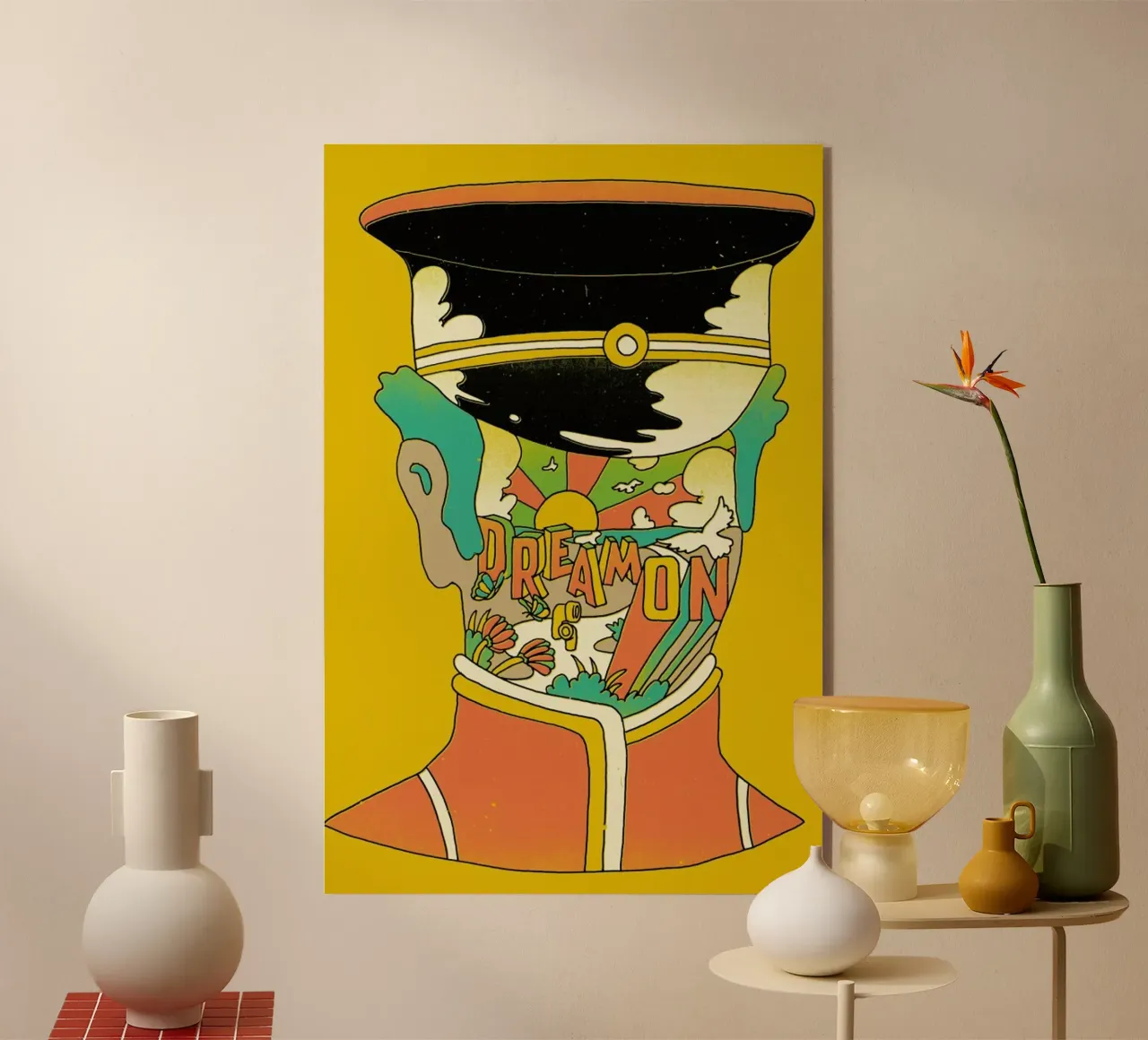 Dream On acryl van Matheus Lopes Castro