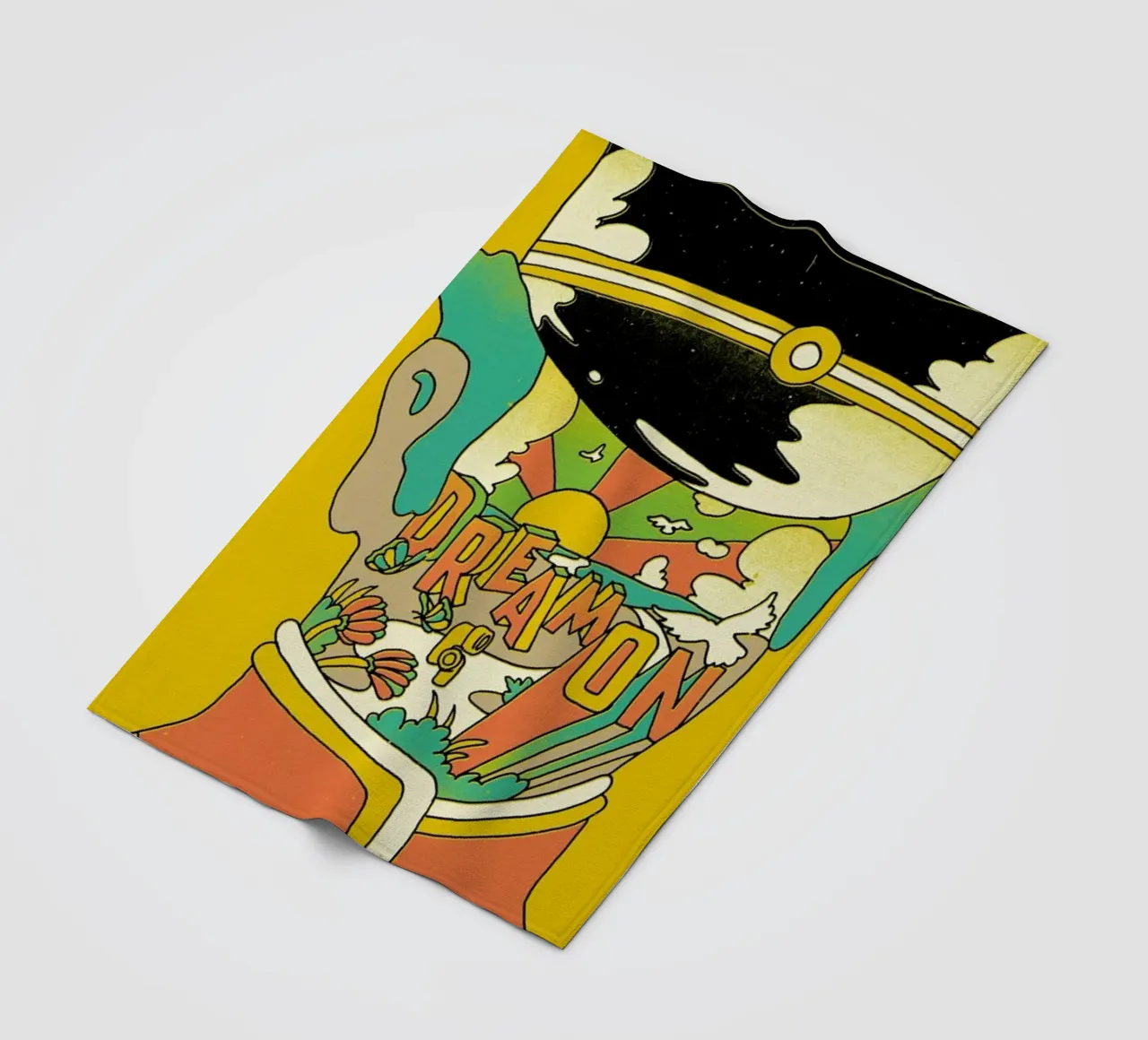 Dream On fleece blanket by Matheus Lopes Castro