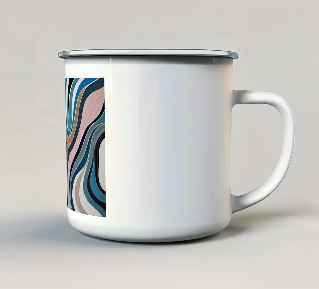 Flessibile - Serie 42 tazza in smalto da Atelier-88