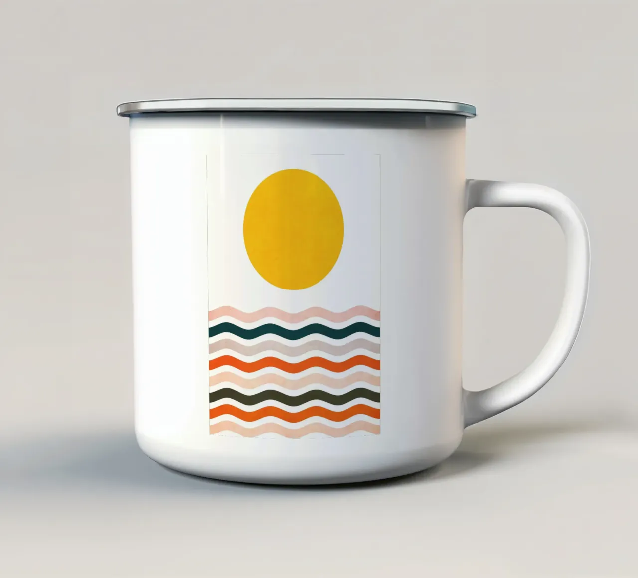 The sea tazza in smalto da BAINAI