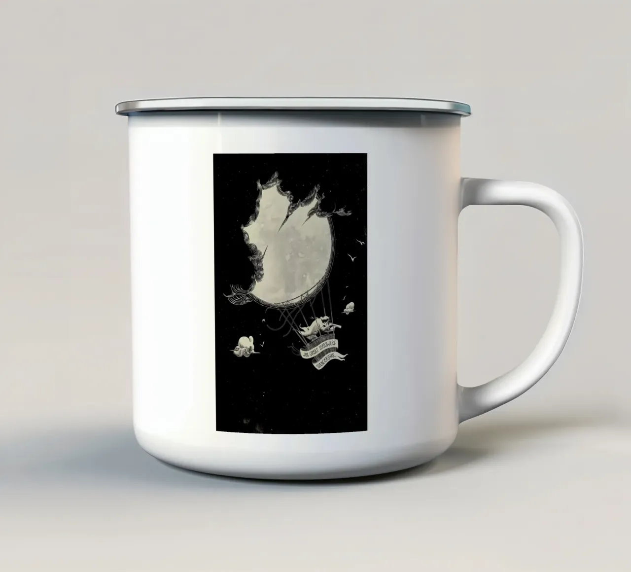 Great Idea tazza in smalto da Matheus Lopes Castro