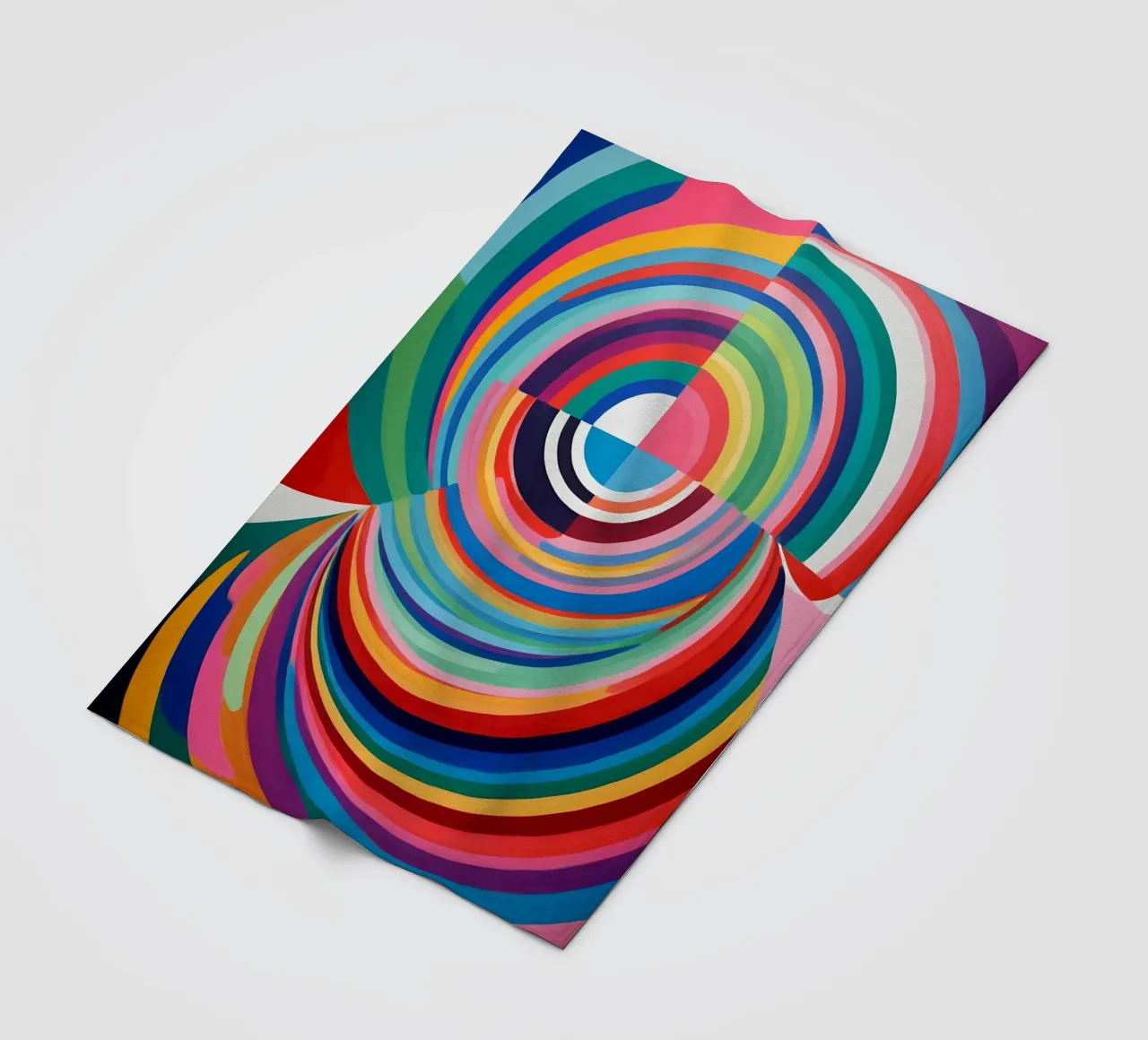 Flex - Serial 53 fleece blanket by Atelier-88