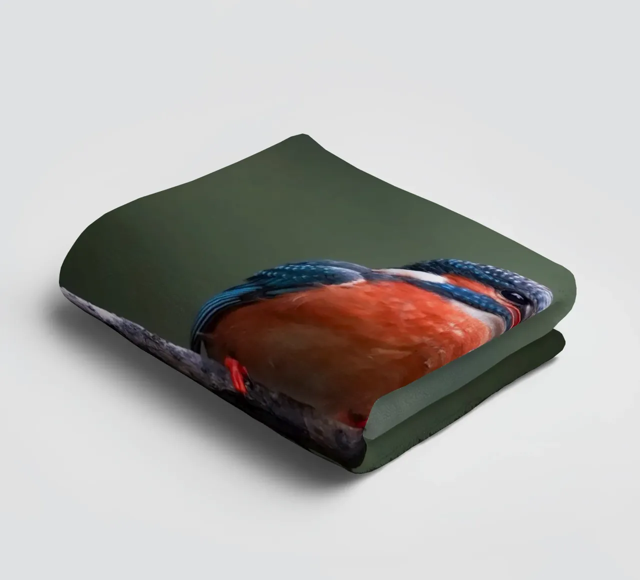 Martin pescatore con pesce asciugamano da bagno da Tom's Wildlife