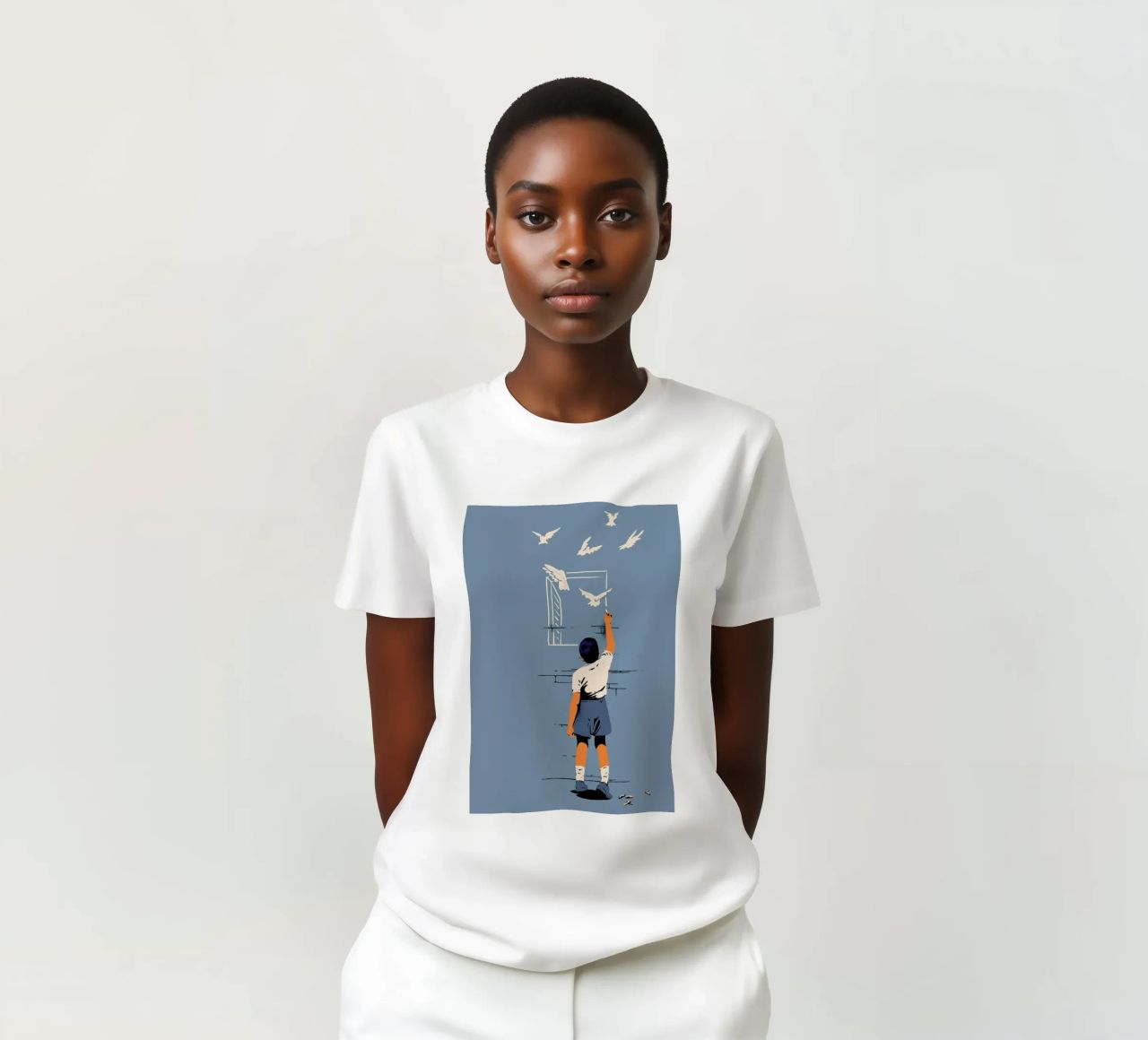 Exit T-Shirt von Matheus Lopes Castro