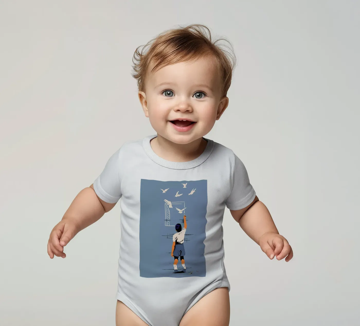 Exit Kurzarm Babybody von Matheus Lopes Castro