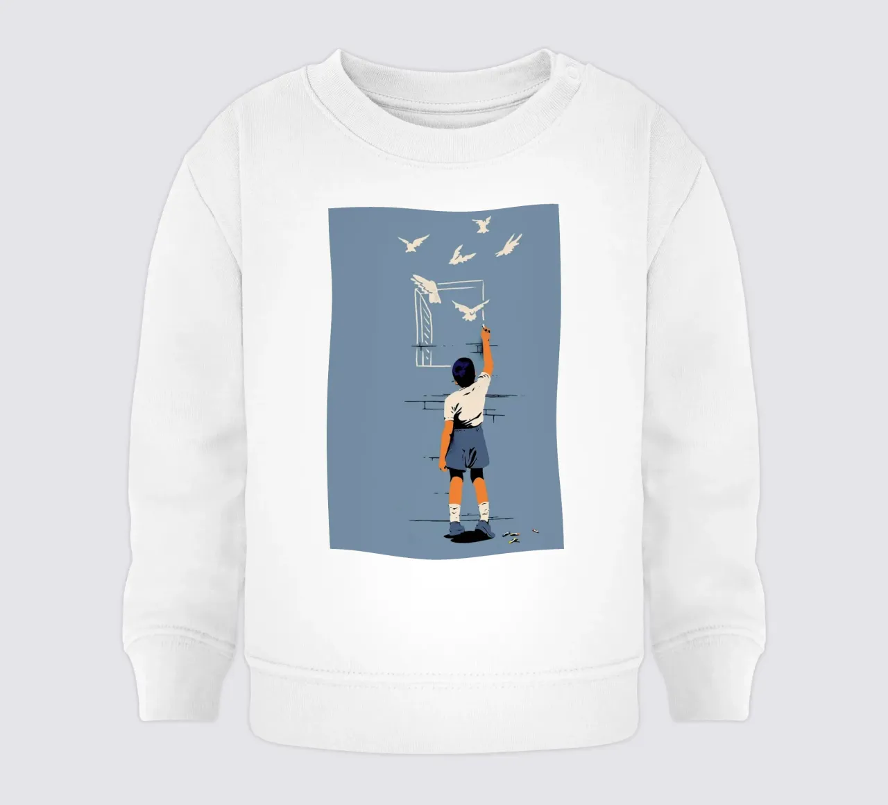 Exit Baby Sweatshirt von Matheus Lopes Castro