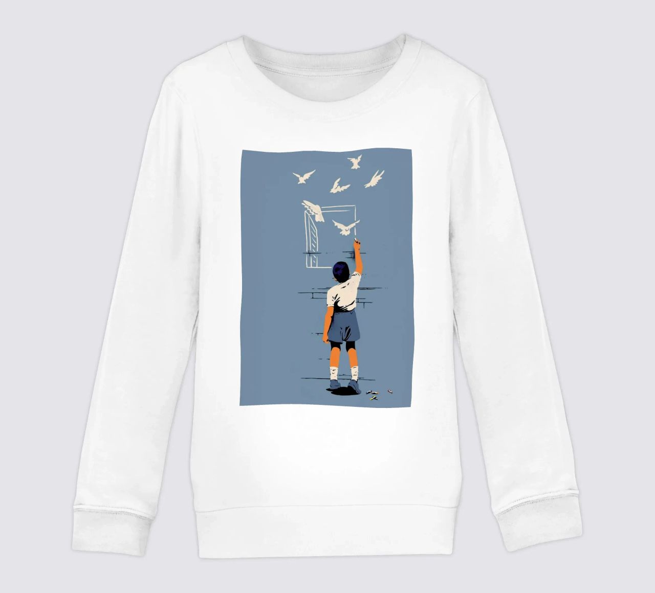 Exit Kinder Sweatshirt von Matheus Lopes Castro