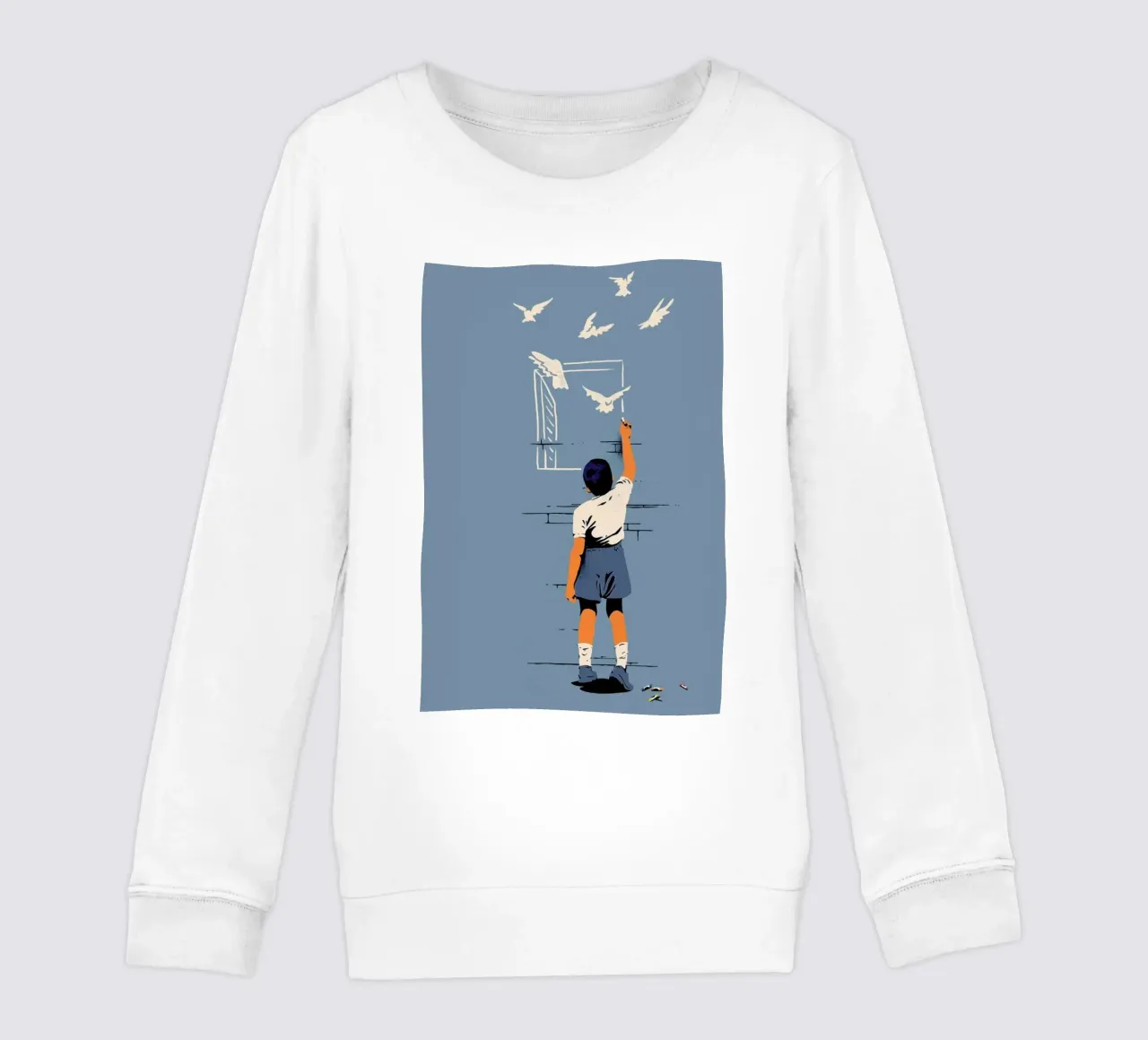 Exit Kinder Sweatshirt von Matheus Lopes Castro