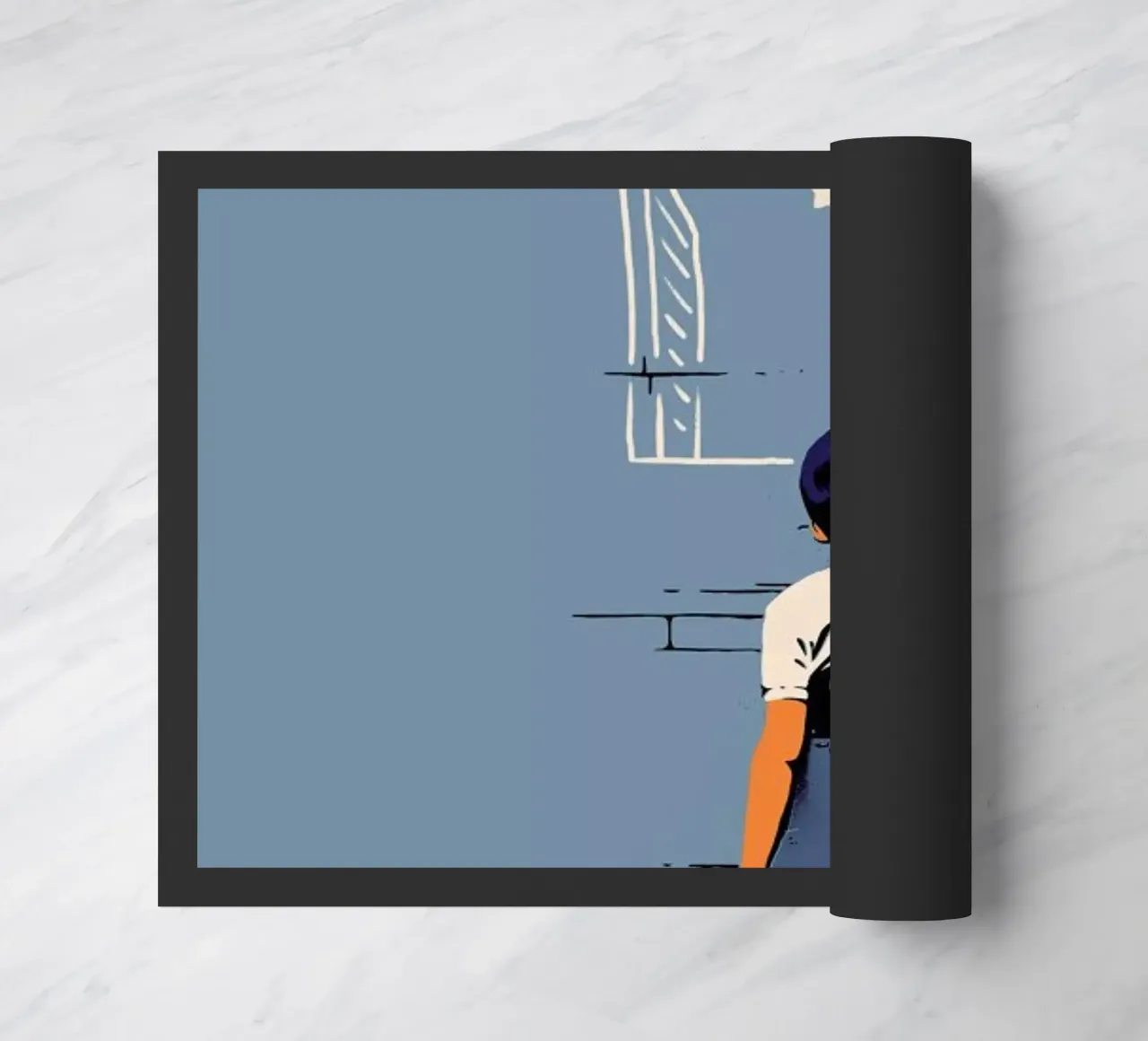 Exit Fußmatte von Matheus Lopes Castro