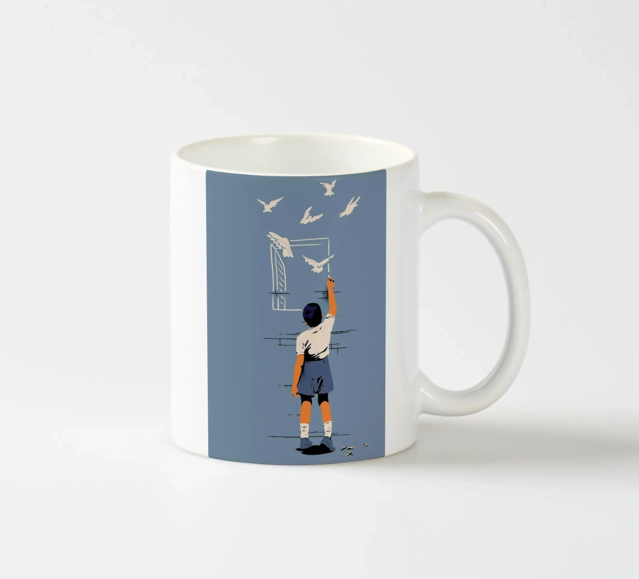 Exit Keramik Tasse von Matheus Lopes Castro
