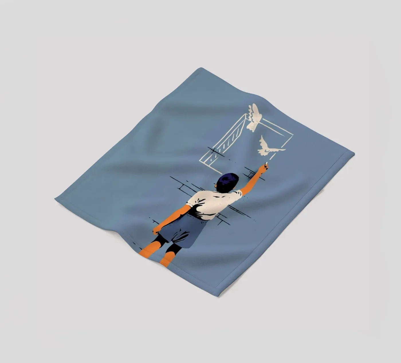 Exit fleece blanket by Matheus Lopes Castro