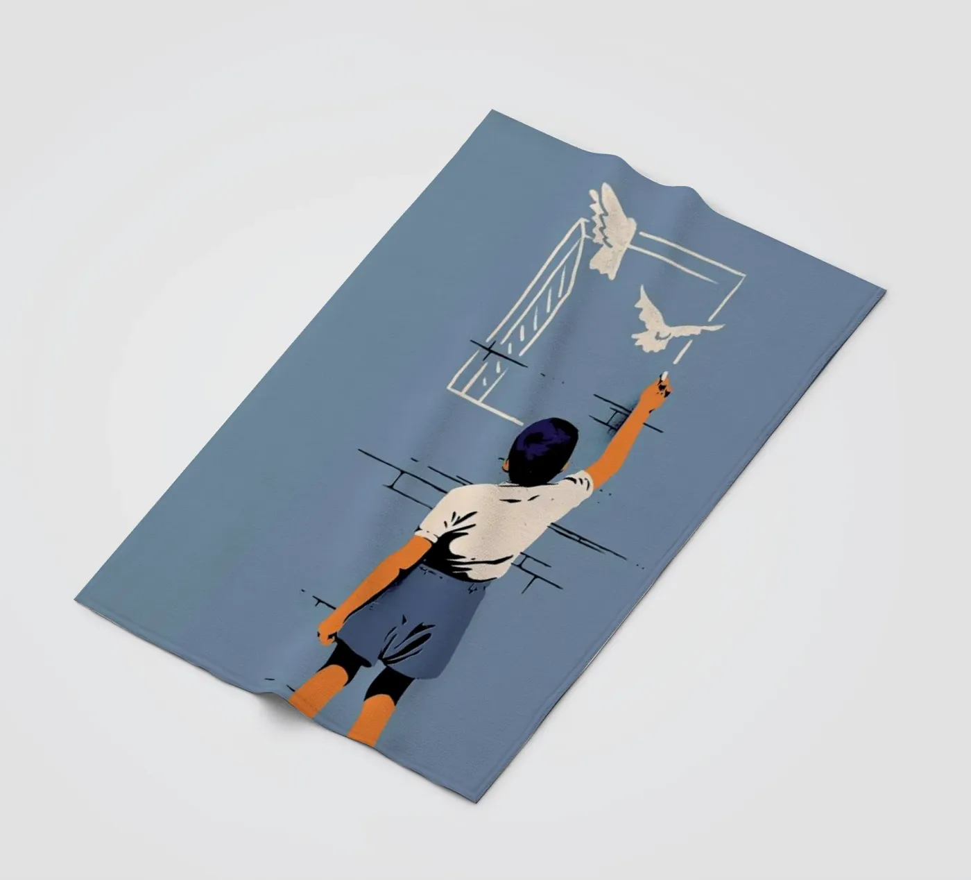 Exit fleece blanket by Matheus Lopes Castro
