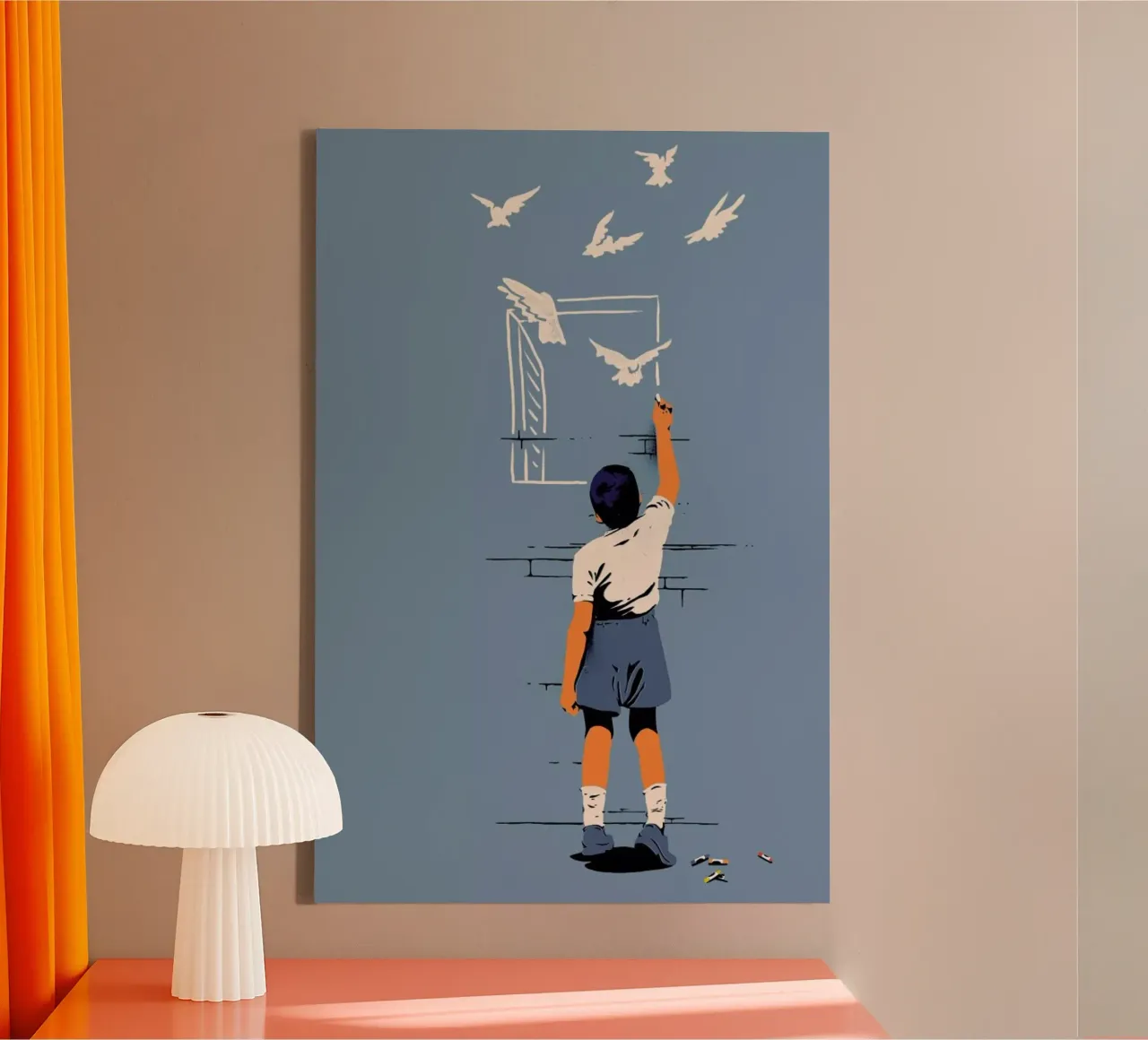Exit Leinwand von Matheus Lopes Castro