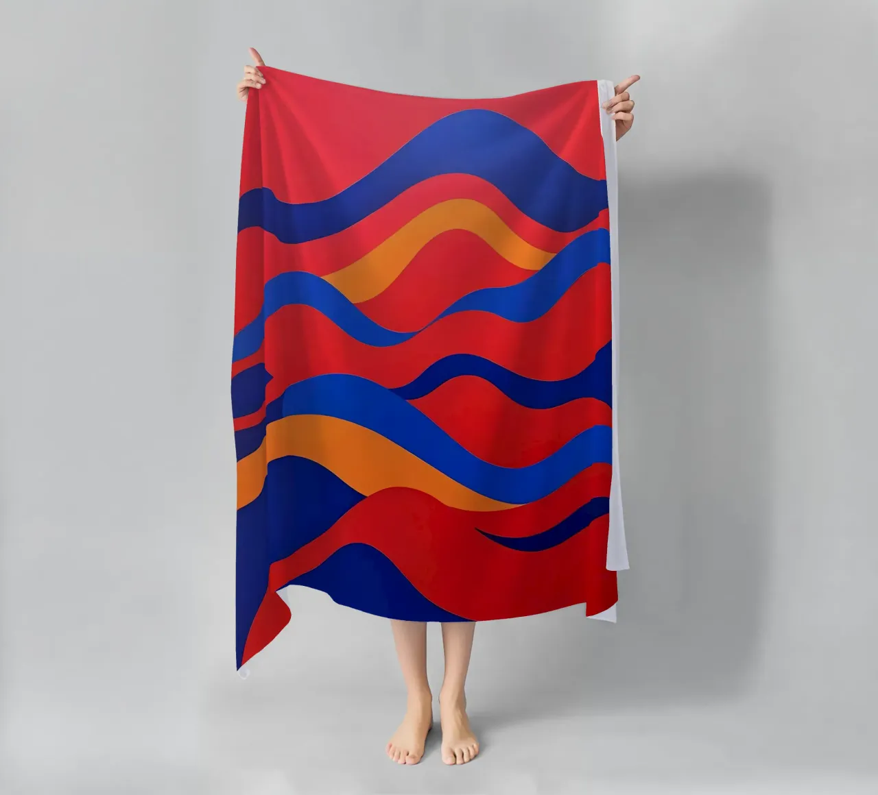 Flex - Serie 60 strandhanddoek van Atelier-88