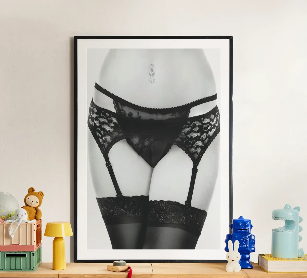 Tania in nero poster da Dave Hare Photography