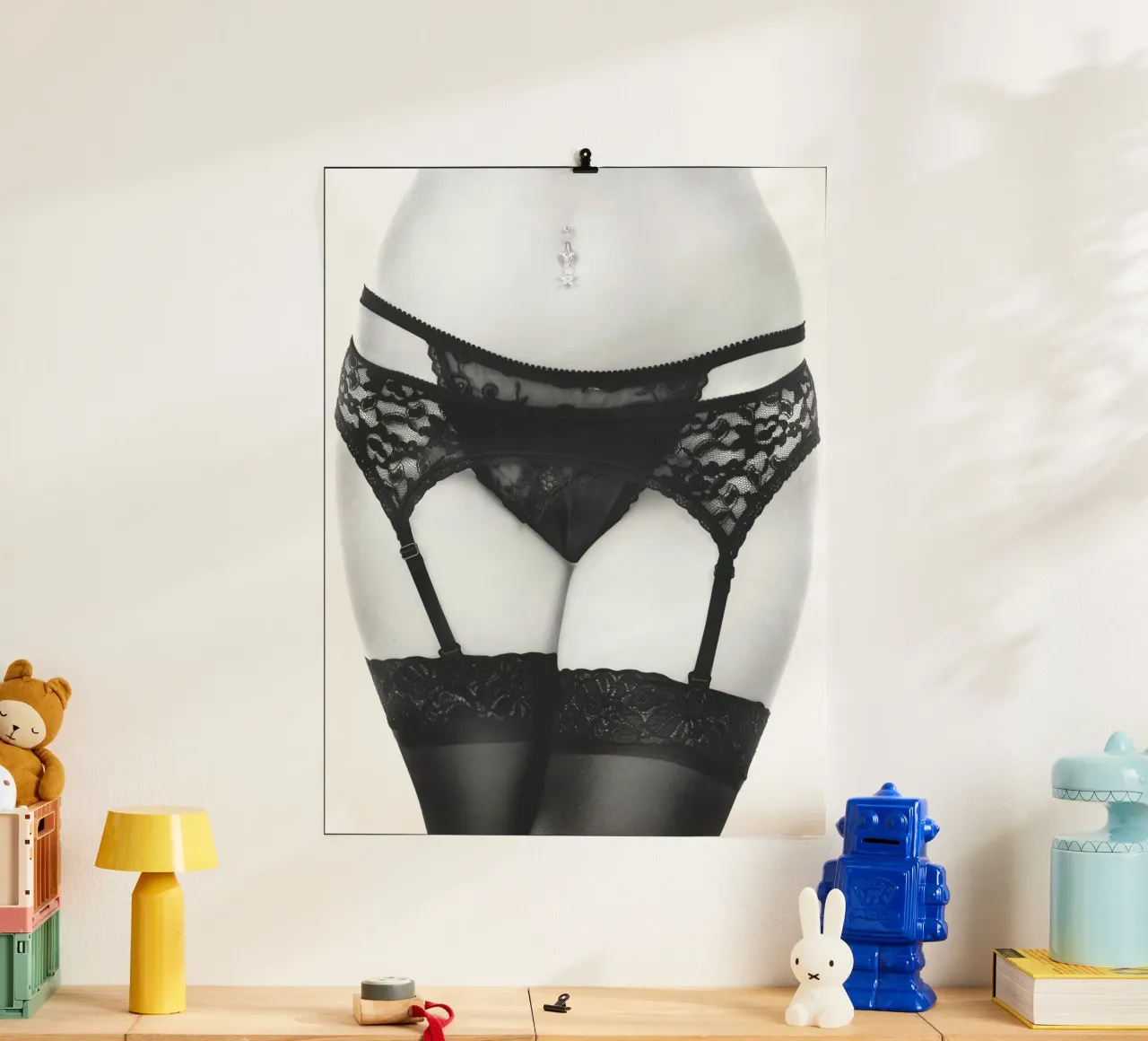 Tania in nero poster da Dave Hare Photography