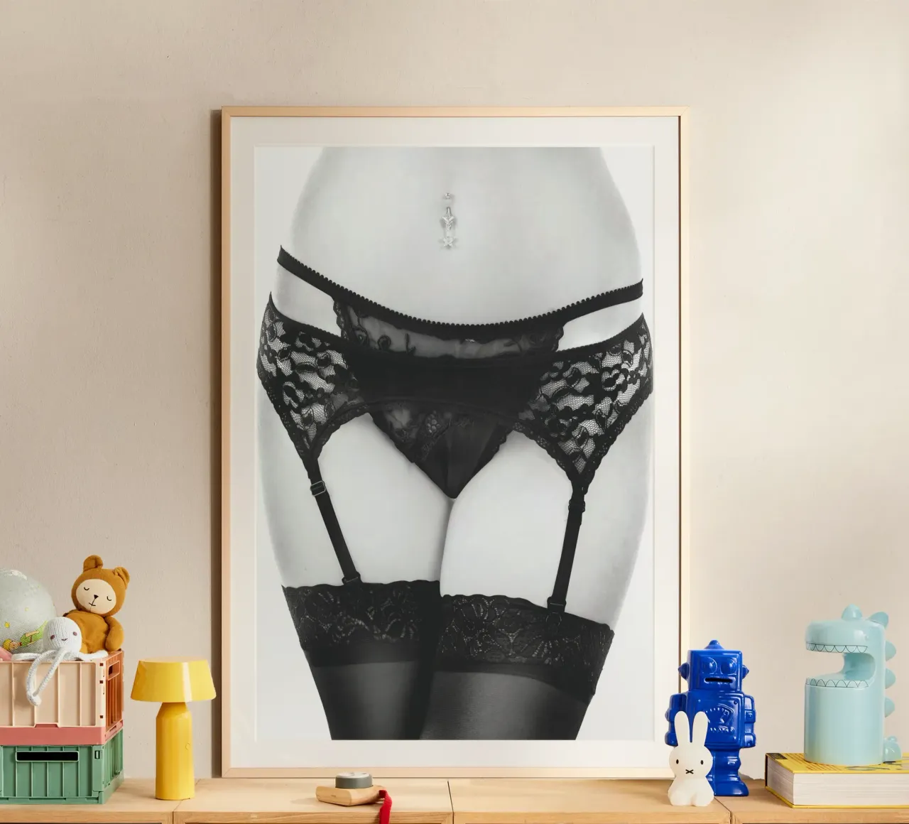 Tania in nero poster da Dave Hare Photography