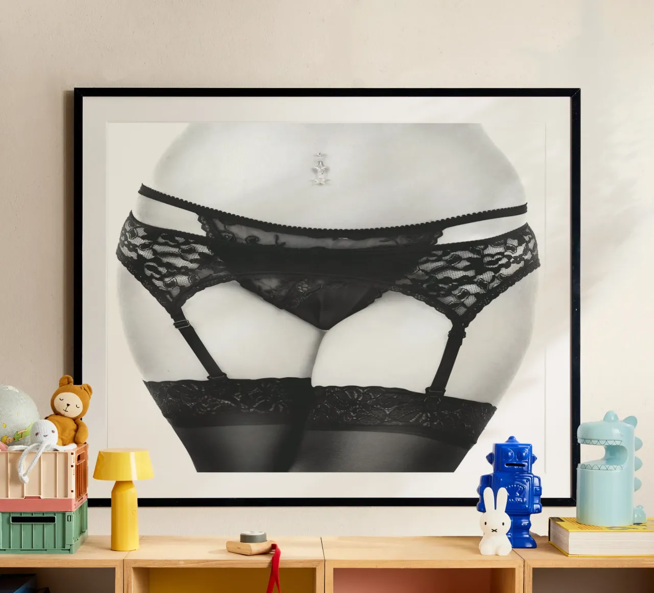 Tania in nero poster da Dave Hare Photography