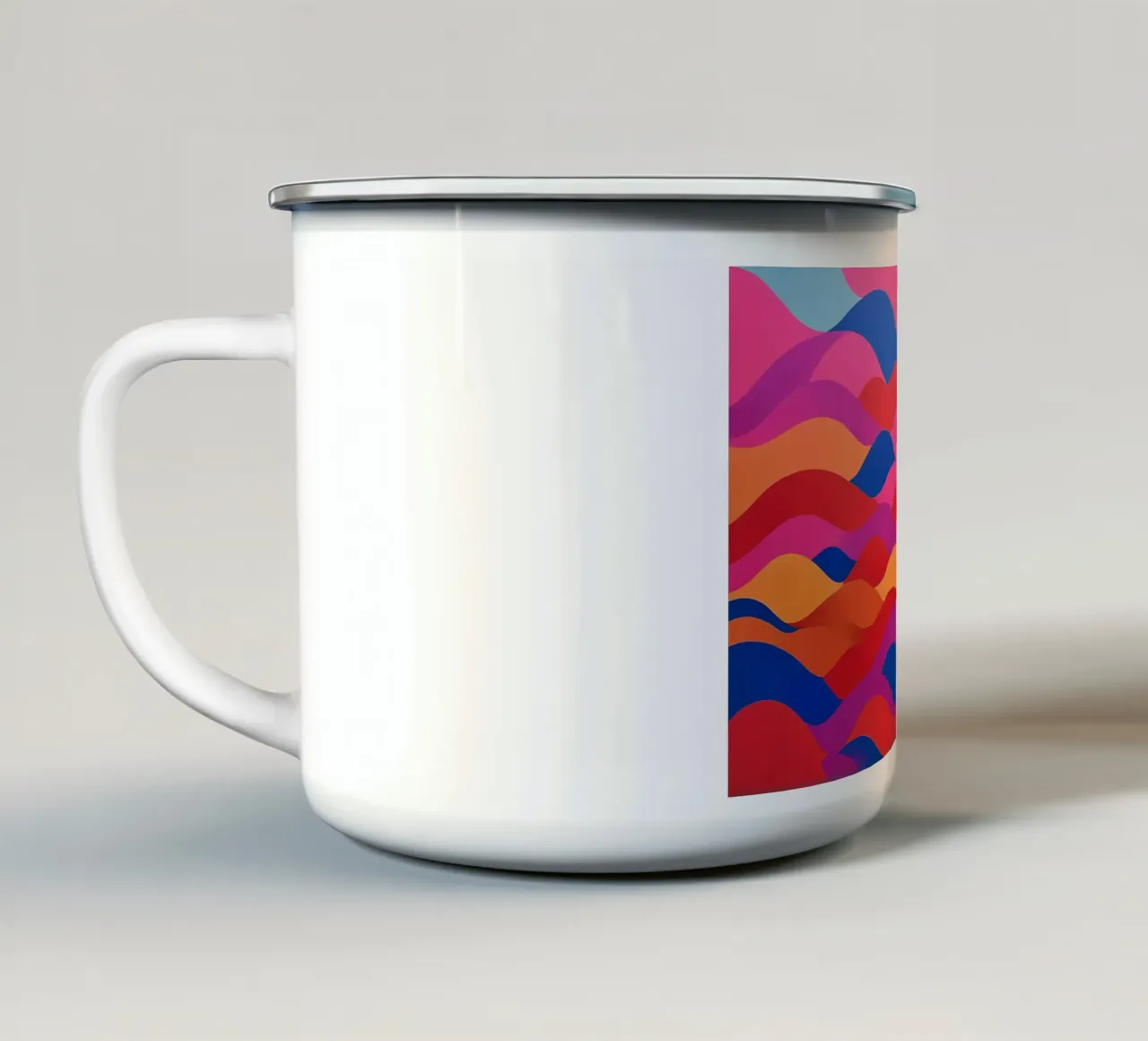 Flessibile - Serie 61 tazza in smalto da Atelier-88