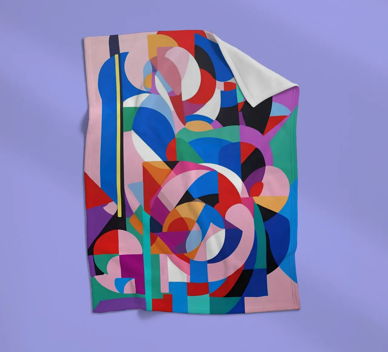 Flex - Serial 64 fleece blanket by Atelier-88