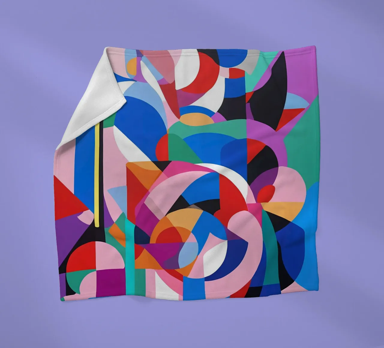 Flex - Serial 64 fleece blanket by Atelier-88