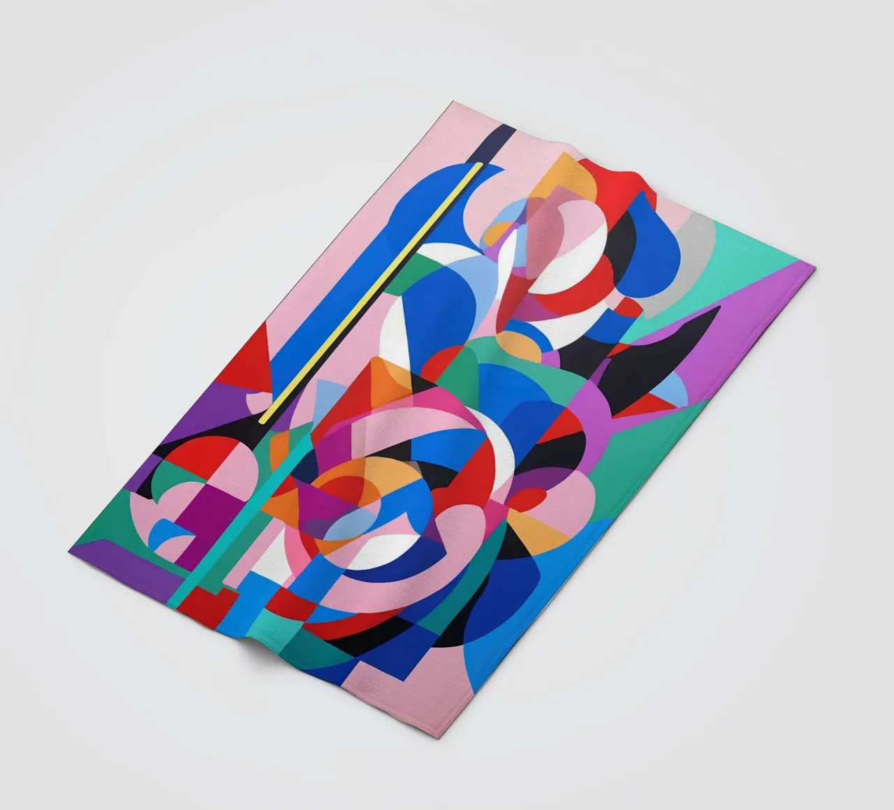 Flex - Serial 64 fleece blanket by Atelier-88