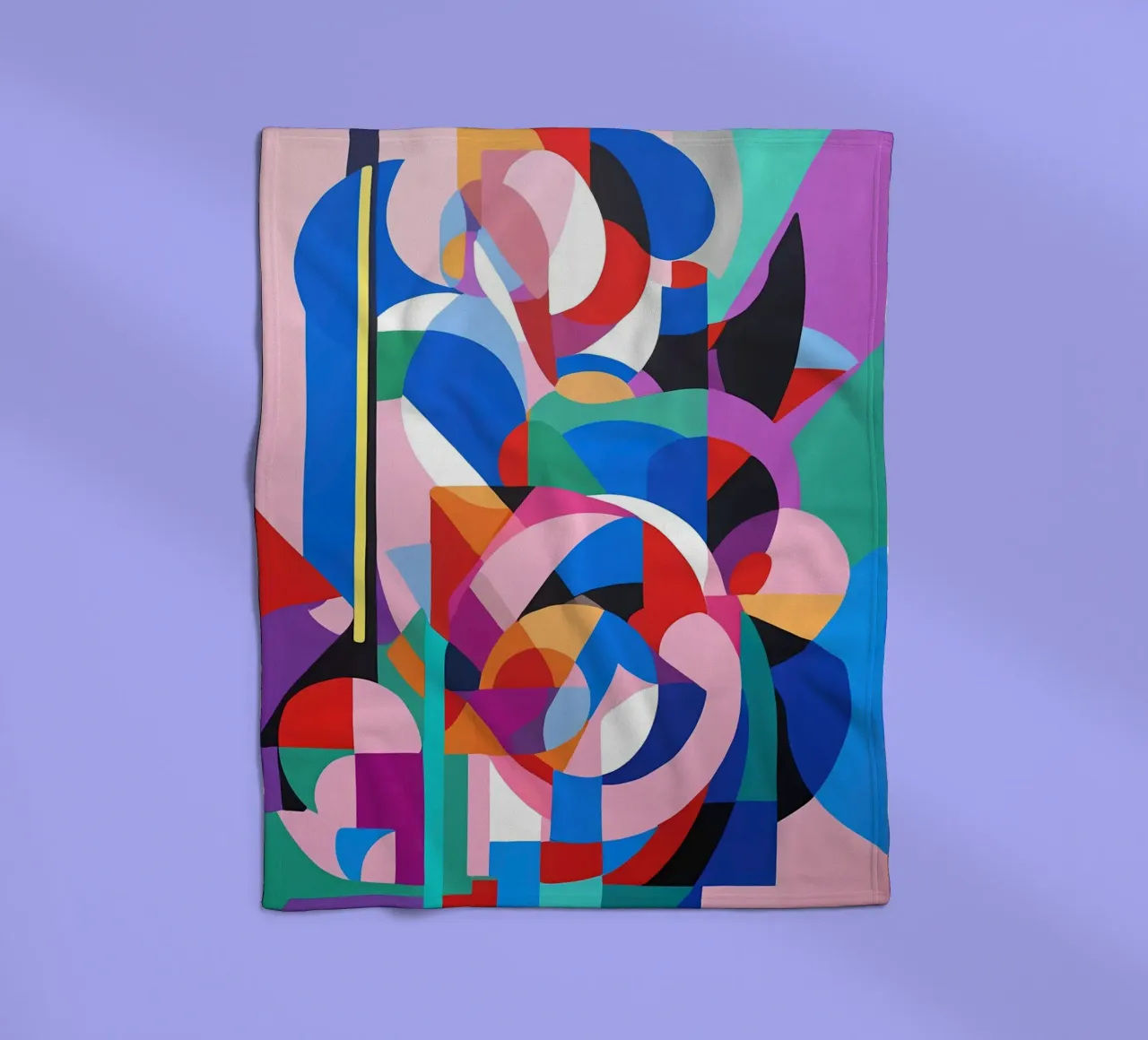 Flex - Serial 64 fleece blanket by Atelier-88