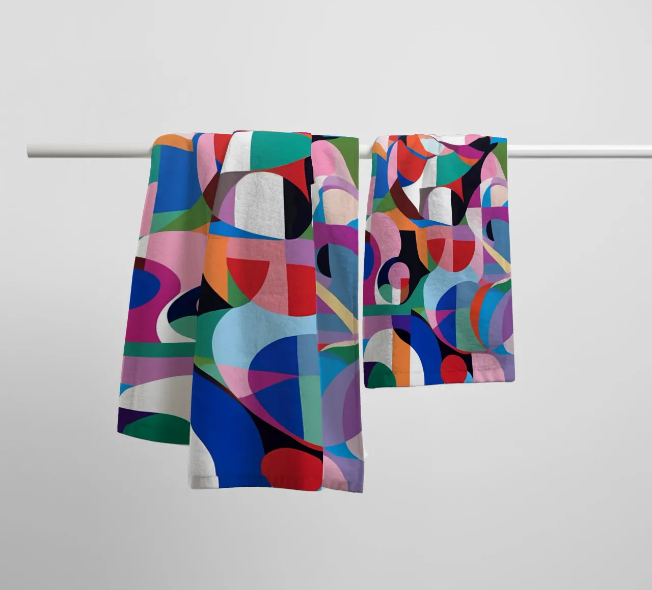 Flex - Serie 65 badhanddoek van Atelier-88