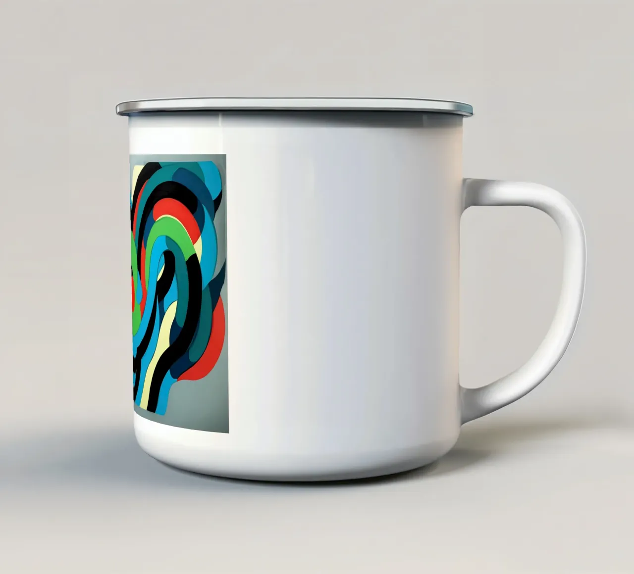 Flessibile - Serie 70 tazza in smalto da Atelier-88