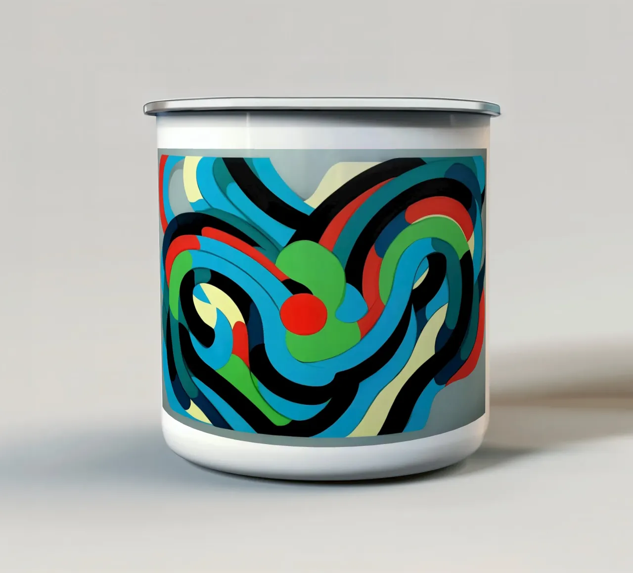 Flessibile - Serie 70 tazza in smalto da Atelier-88