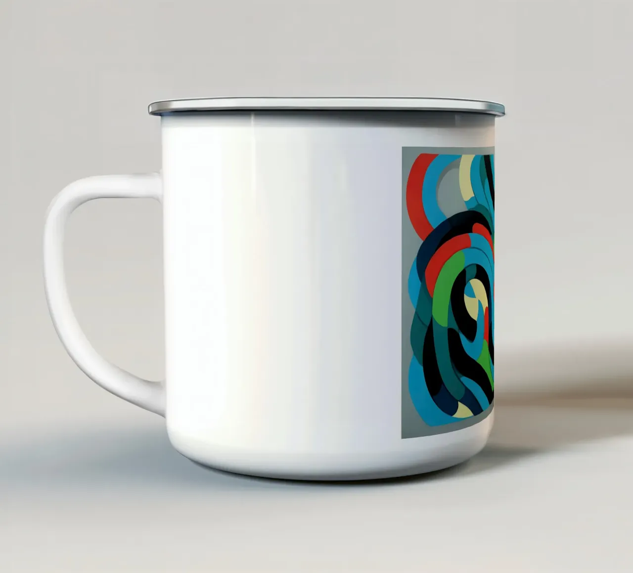 Flessibile - Serie 70 tazza in smalto da Atelier-88