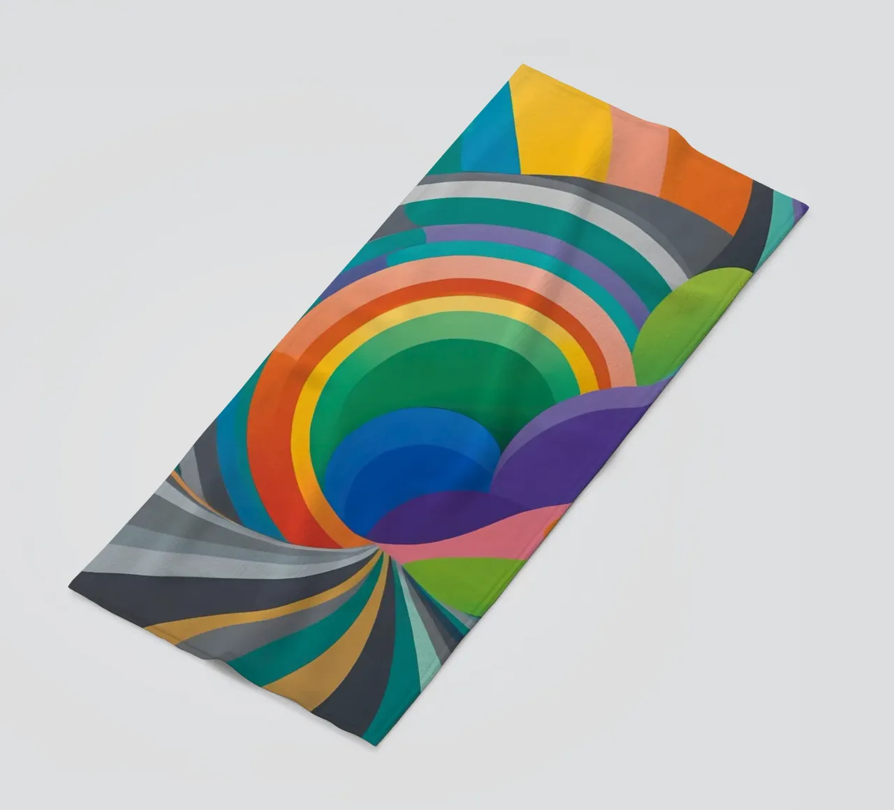 Flex - Serial 72 beach towel by Atelier-88