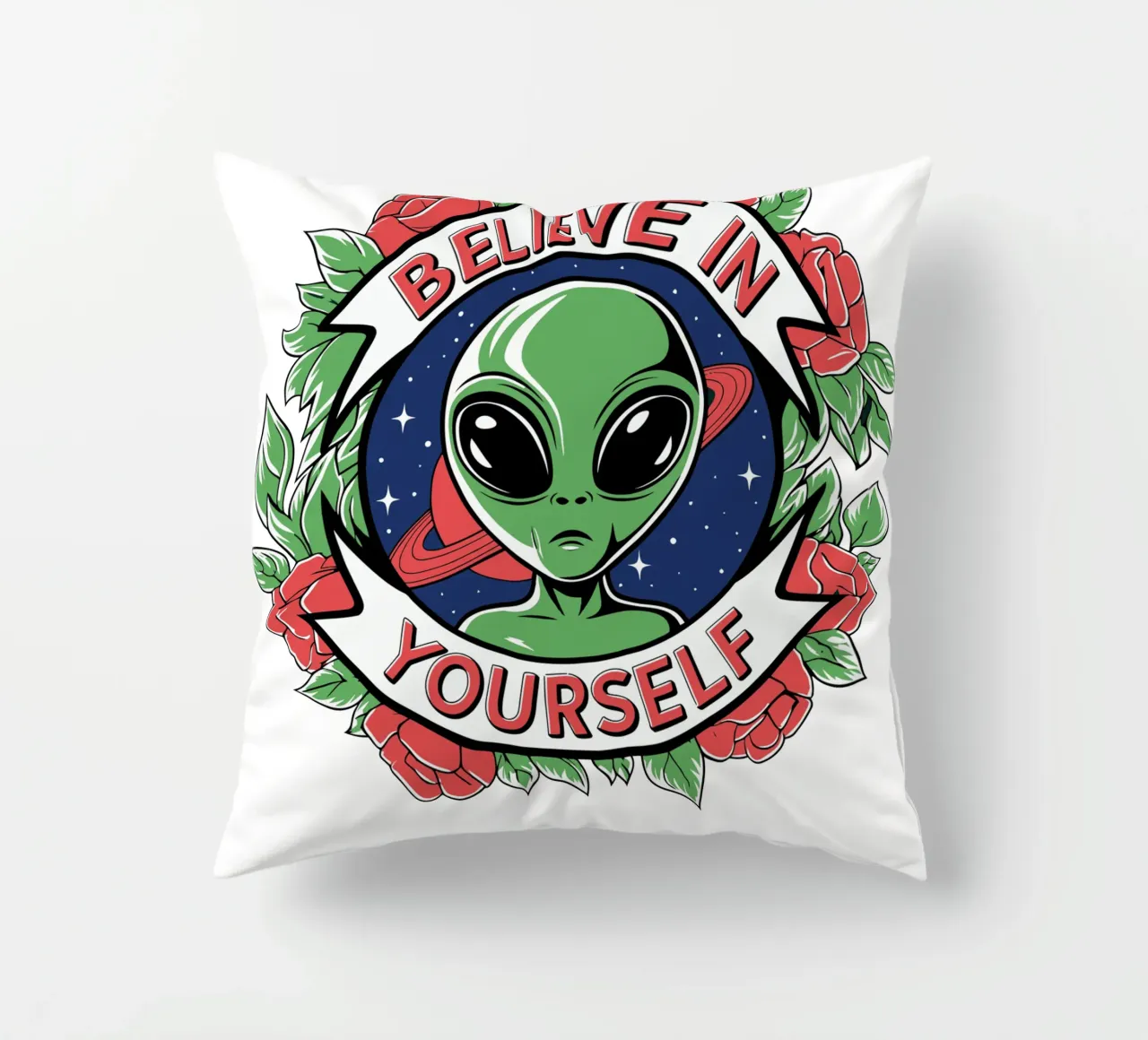 Believe in Yourself cuscino da edsonramosart