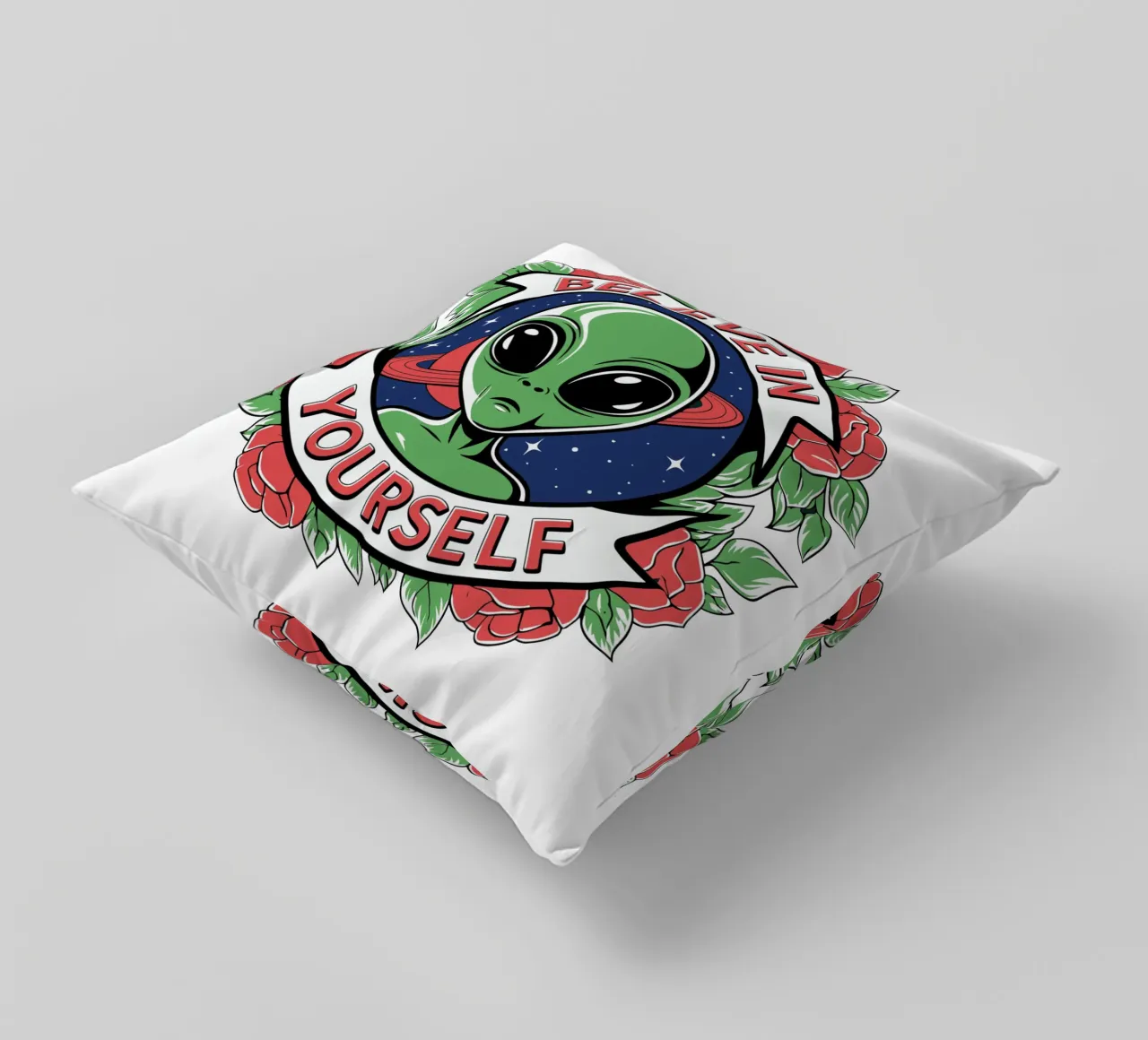 Believe in Yourself cuscino da edsonramosart