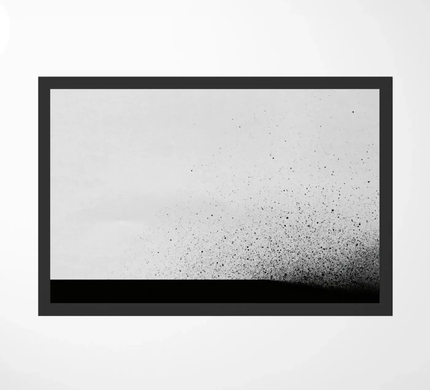 Black 00 deurmat van STUDIO LEEMO