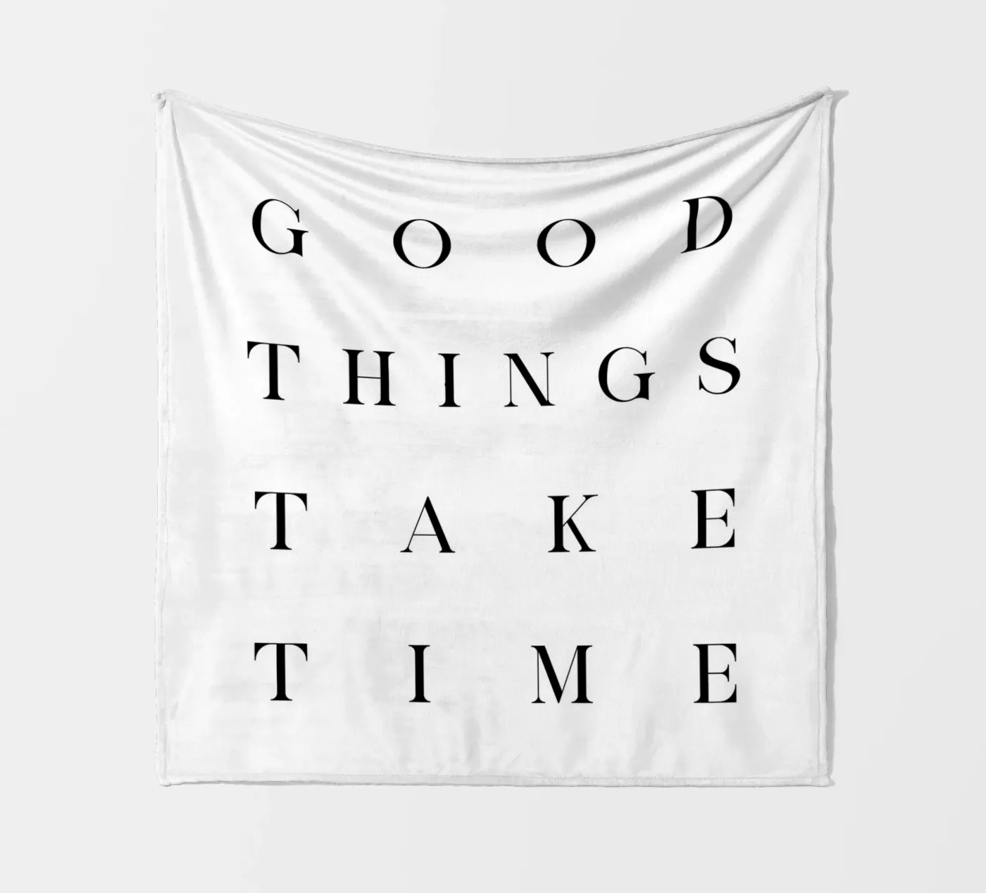 Good things fleecedeken van BAINAI QUOTES