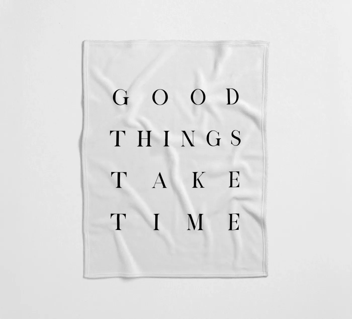 Good things fleecedeken van BAINAI QUOTES