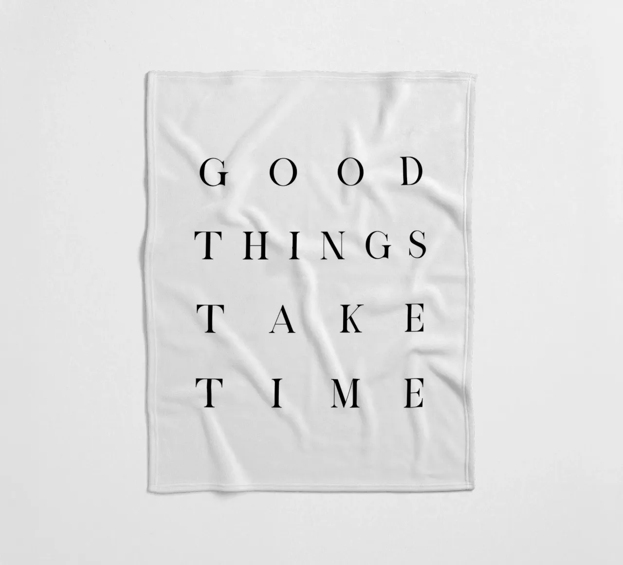 Good things Fleecedecke von BAINAI QUOTES