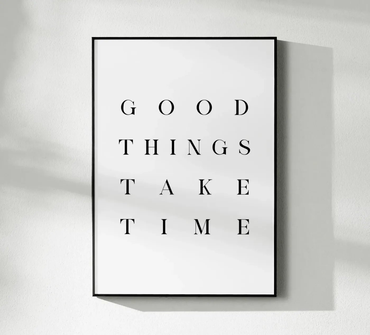 Good things plexiglas de BAINAI QUOTES