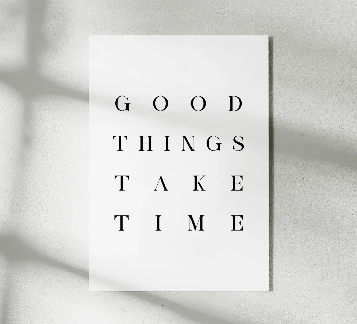 Good things plexiglas de BAINAI QUOTES